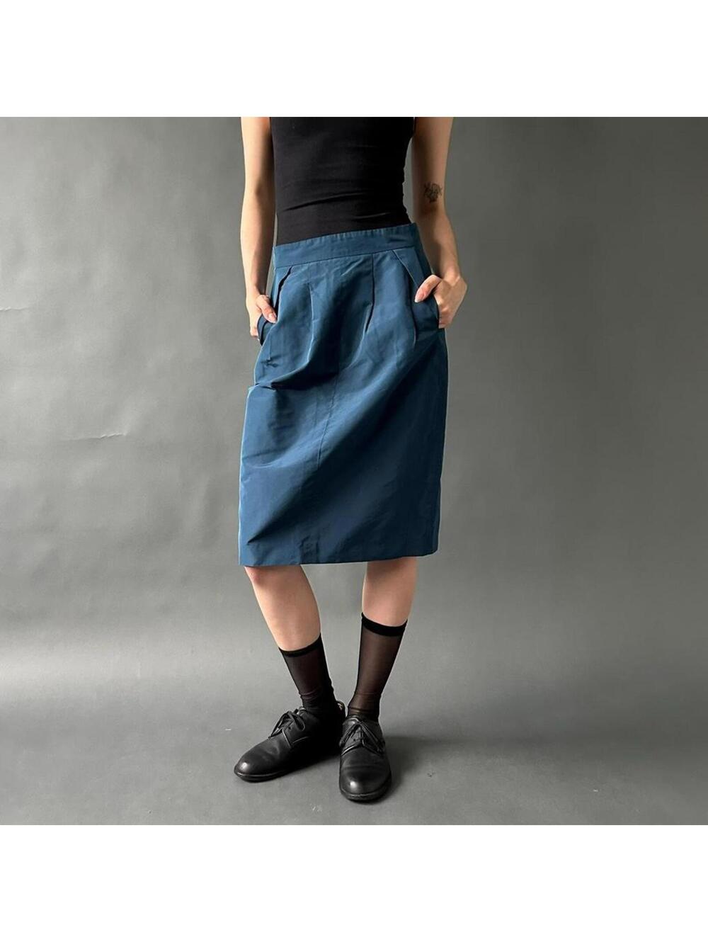 Vintage Miu Miu Nylon Tech Skirt